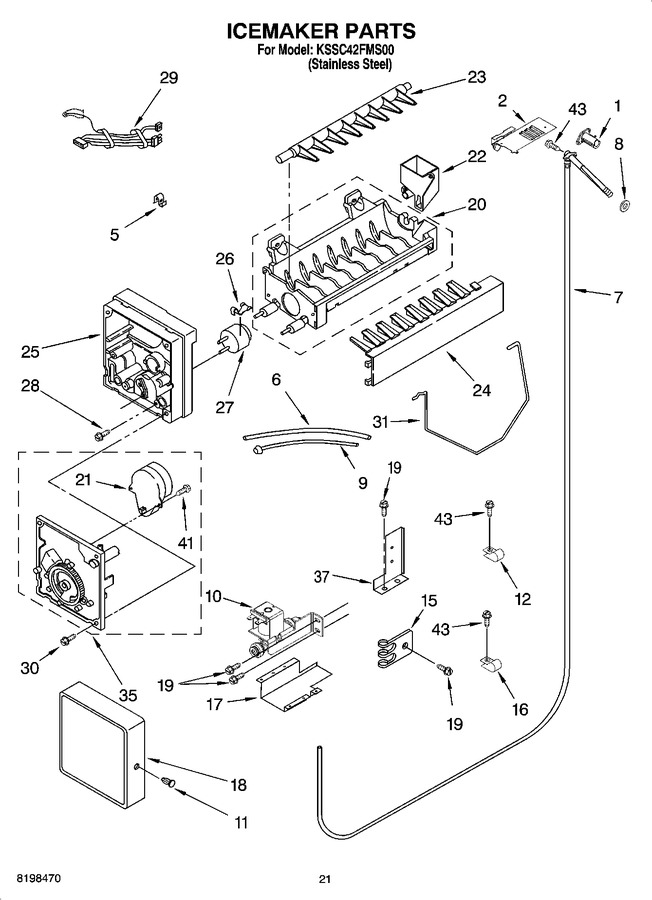 Diagram for KSSC42FMS00