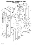Diagram for 08 - Freezer Liner And Air Flow Parts