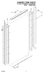 Diagram for 02 - Cabinet Trim Parts
