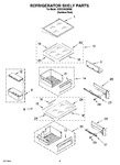 Diagram for 07 - Refrigerator Shelf Parts