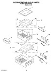 Diagram for 07 - Refrigerator Shelf Parts