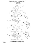 Diagram for 07 - Refrigerator Shelf Parts
