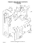 Diagram for 08 - Freezer Liner And Air Flow Parts