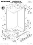 Diagram for 01 - Cabinet Parts