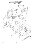 Diagram for 12 - Dispenser And Front Parts