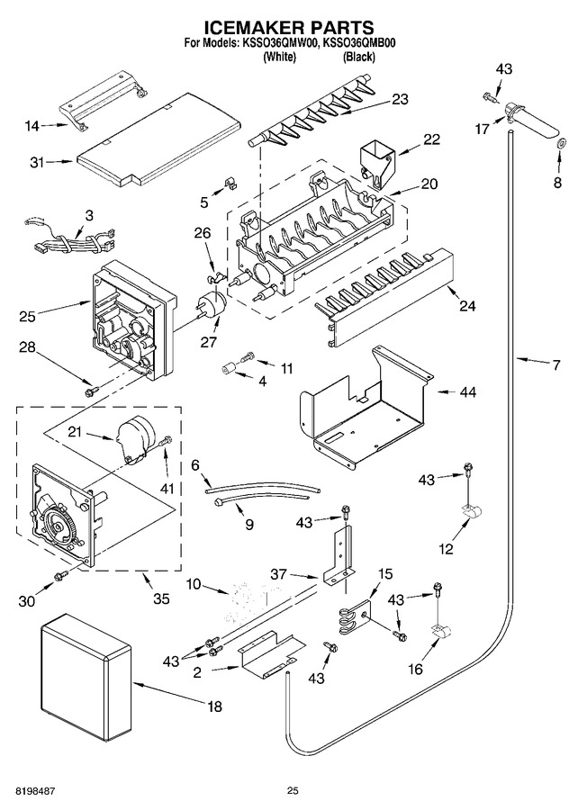 Diagram for KSSO36QMW00