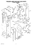 Diagram for 08 - Freezer Liner And Air Flow Parts