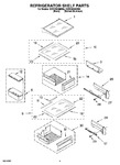 Diagram for 07 - Refrigerator Shelf Parts