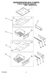 Diagram for 07 - Refrigerator Shelf Parts