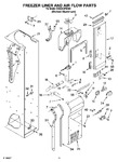 Diagram for 08 - Freezer Liner And Air Flow Parts