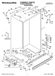 Diagram for 01 - Cabinet Parts
