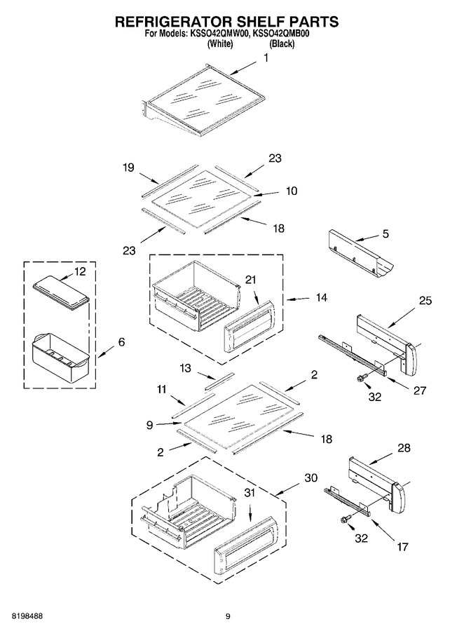 Diagram for KSSO42QMW00