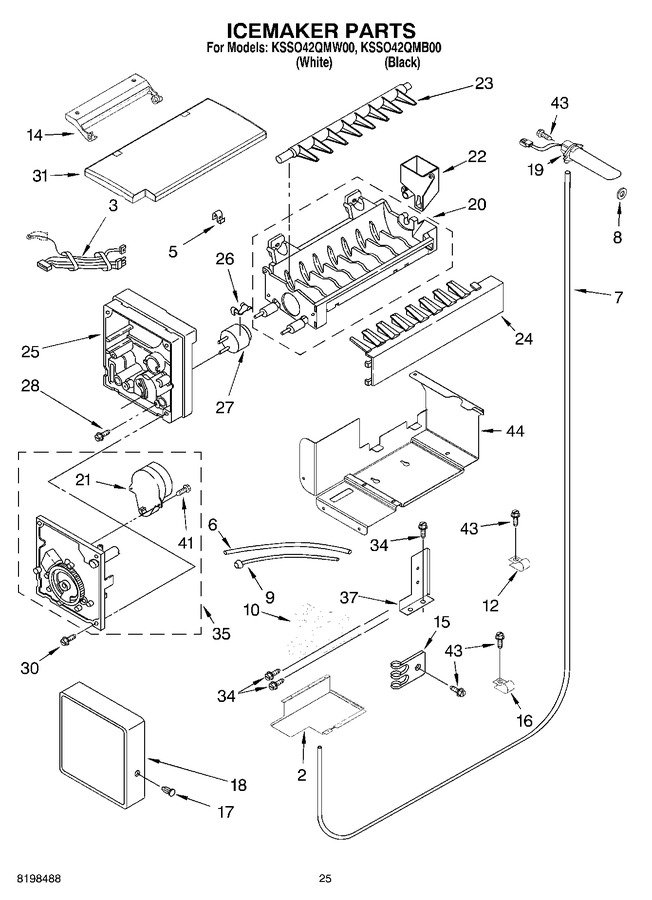 Diagram for KSSO42QMW00