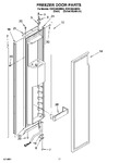 Diagram for 11 - Freezer Door Parts