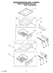 Diagram for 07 - Refrigerator Shelf Parts