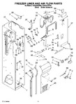 Diagram for 08 - Freezer Liner And Air Flow Parts