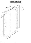 Diagram for 02 - Cabinet Trim Parts