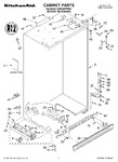 Diagram for 01 - Cabinet Parts