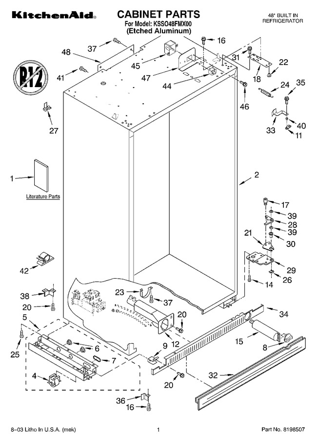 Diagram for KSSO48FMX00