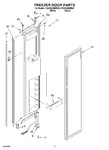 Diagram for 11 - Freezer Door Parts