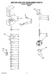 Diagram for 09 - Motor And Ice Container Parts