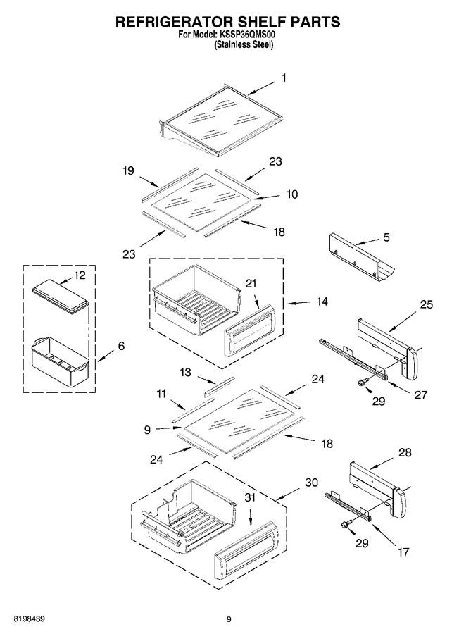 Diagram for KSSP36QMS00