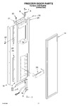 Diagram for 11 - Freezer Door Parts