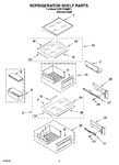 Diagram for 07 - Refrigerator Shelf Parts