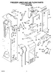 Diagram for 08 - Freezer Liner And Air Flow Parts