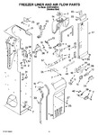 Diagram for 08 - Freezer Liner And Air Flow Parts