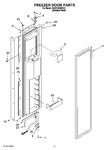 Diagram for 11 - Freezer Door Parts