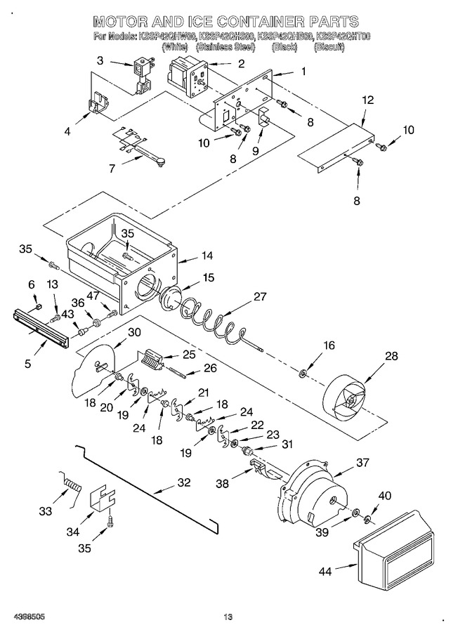 Diagram for KSSP42QHW00