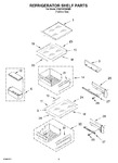 Diagram for 07 - Refrigerator Shelf Parts