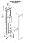 Diagram for 11 - Freezer Door Parts