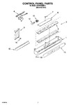 Diagram for 05 - Control Panel Parts