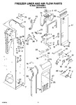 Diagram for 08 - Freezer Liner And Air Flow Parts