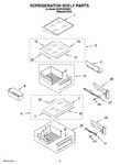 Diagram for 07 - Refrigerator Shelf Parts