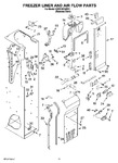 Diagram for 08 - Freezer Liner And Air Flow Parts