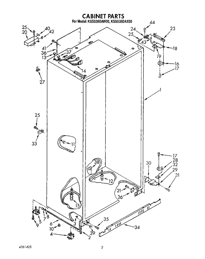 Diagram for KSSS36DAX00
