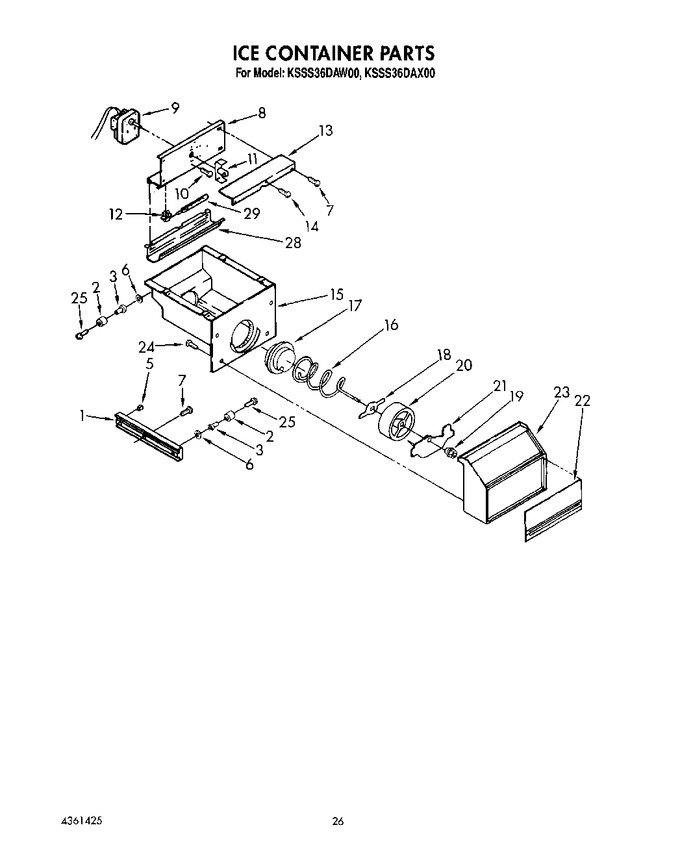 Diagram for KSSS36DAX00