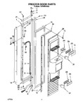 Diagram for 11 - Freezer Door