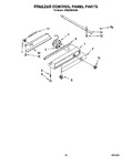 Diagram for 16 - Freezer Control Panel