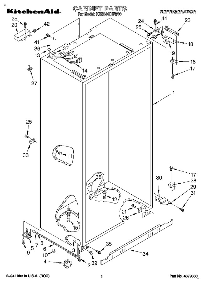 Diagram for KSSS36DBW00