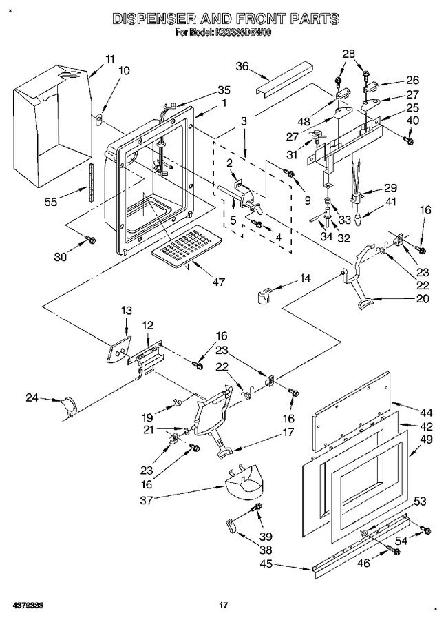 Diagram for KSSS36DBW00