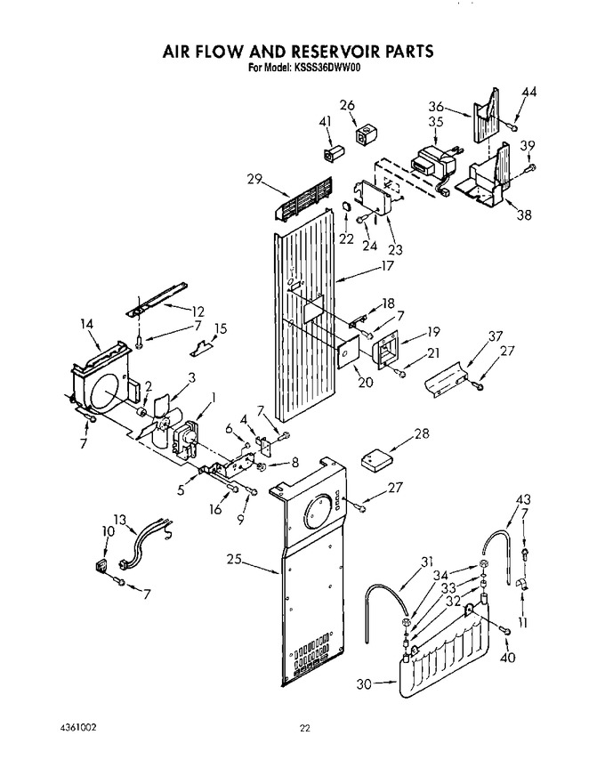 Diagram for KSSS36DWW00
