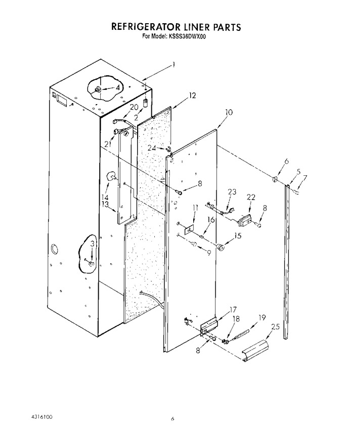 Diagram for KSSS36DWX00