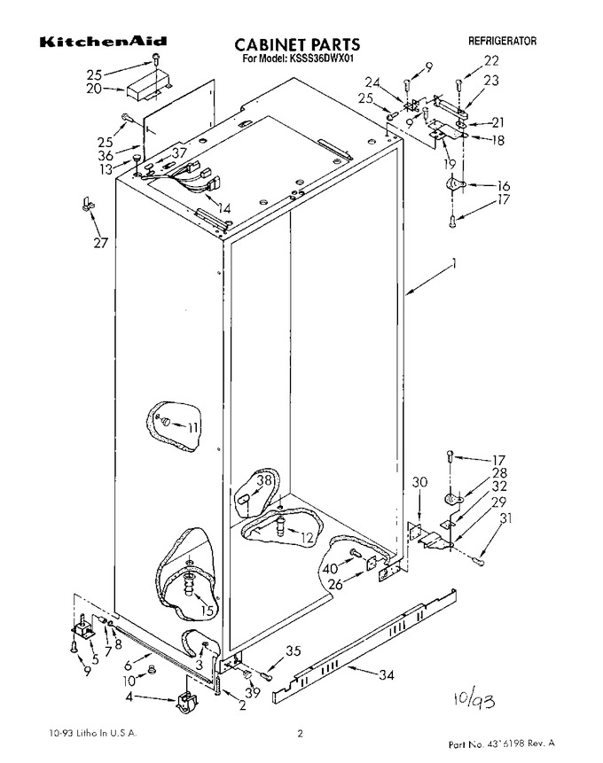 Diagram for KSSS36DWX01