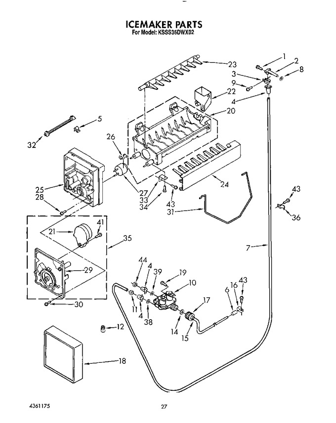 Diagram for KSSS36DWX02