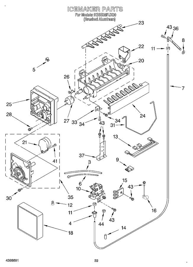Diagram for KSSS36FJX00