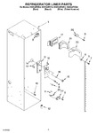 Diagram for 04 - Refrigerator Liner Parts